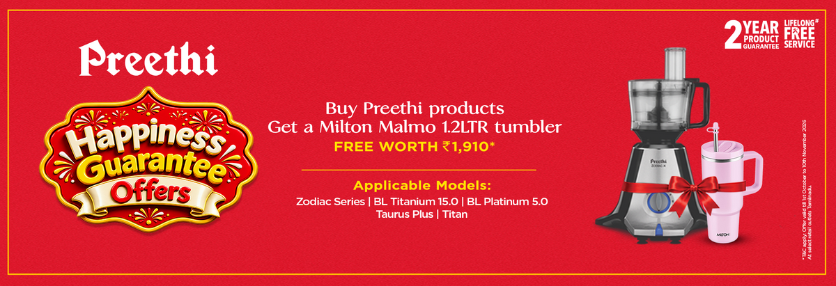 Preethi product banner