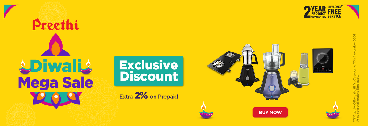 Preethi product banner