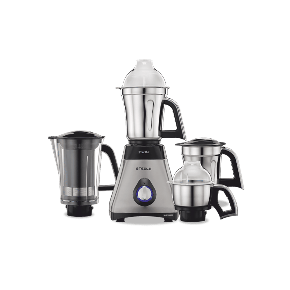 Preethi Steele Supreme MG-208 750-Watt Mixer Grinder 2 Preethi Steele Supreme MG-208