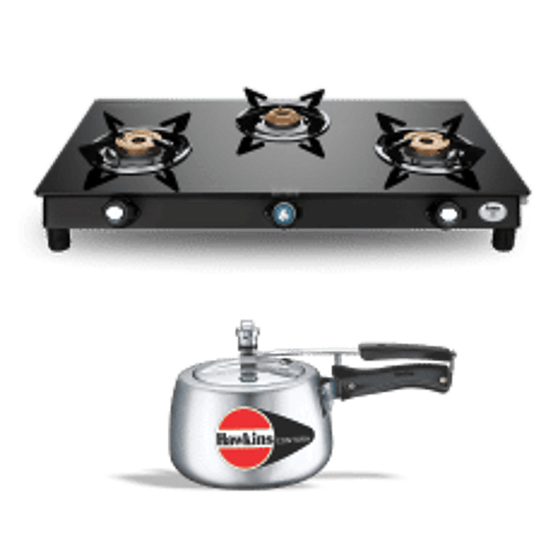 Preethi Power Duo 3B + Free Hawkins Pressure Cooker