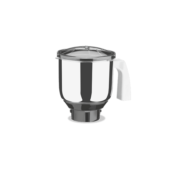 Preethi 1.25 Ltr Straight Wet Grinding Jar - works with Blue Leaf Platinum, Blue Leaf Silver, Blue Leaf Gold, Chef pro, Popular & Eco plus