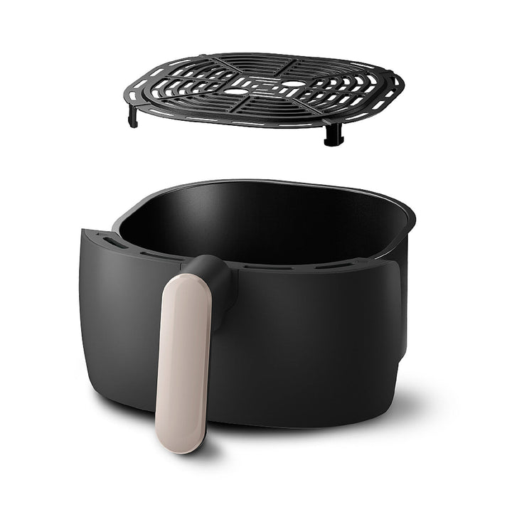 PREETHI  AIRPOT APT001/80, uses up to 90% less fat, 1500W, 3.7 L, with Fast Flux Technology (Black), Large