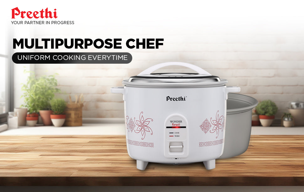 Buy Preethi 2.2 Litre Electric Rice Cooker Online